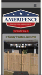 Mobile Screenshot of amerifenceusa.com